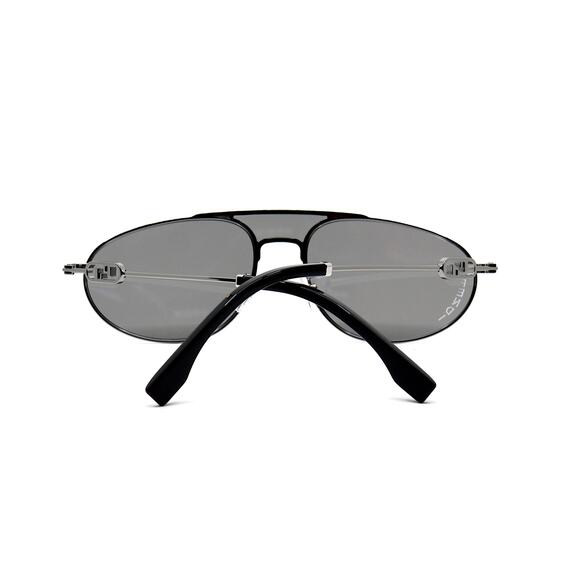 FENDI FE40072U 14C GREY SILVER MIRROR AUTHENTIC SUNGLASSES - Picture 6 of 11